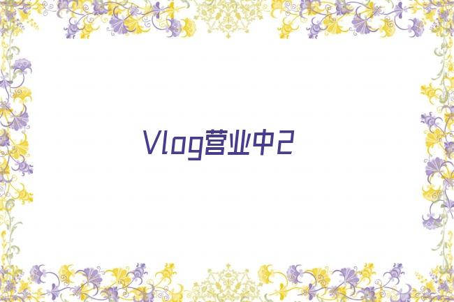 Vlog营业中2剧照