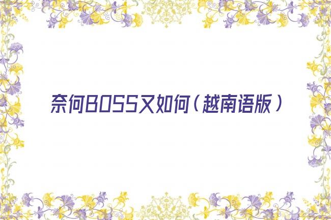 奈何BOSS又如何（越南语版）剧照