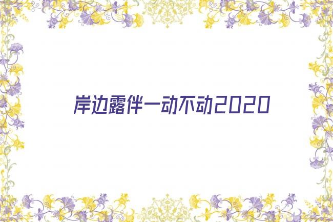 岸边露伴一动不动2020剧照